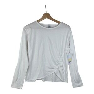 NWT Z by Zella Girls White Top‎ Size 14/16